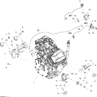 Engine And Engine Support