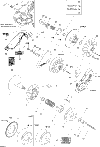 Pulley System Mx Z 550F