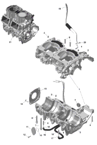 Rotax - Crankcase