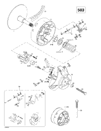 Drive Pulley (503)