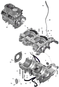 Rotax - Crankcase