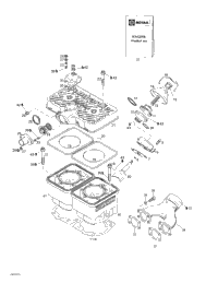 Cylinder, Exhaust Manifold