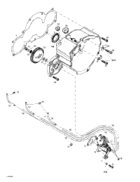 Ignition Housing Oil Pump