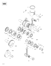 Crankshaft And Pistons (593)