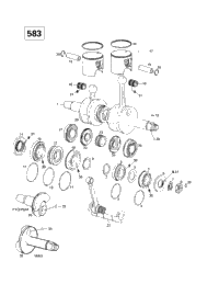 Crankshaft And Pistons (583)