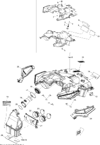 Air Intake System 800R Etec