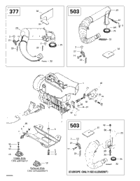 Engine Support And Muffler