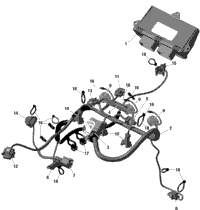 Electric - Engine Harness And Electronic Module