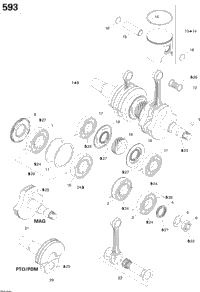Crankshaft And Pistons (593)