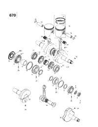 Crankshaft And Pistons (670)