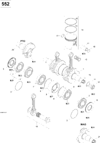 Crankshaft And Pistons