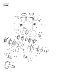 Crankshaft And Pistons (583)