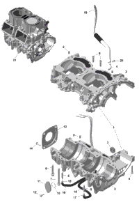 Rotax - Crankcase