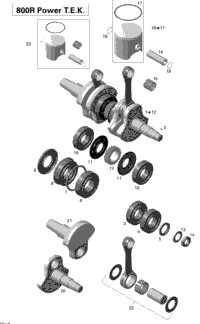 Crankshaft And Pistons