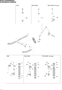 Rear Suspension Shocks
