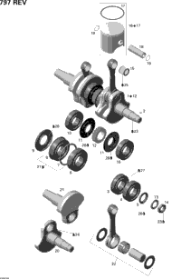 Crankshaft And Pistons