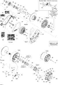 Pulley System 600Ho Sdi