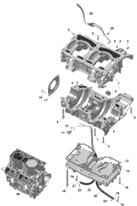 Rotax - Crankcase