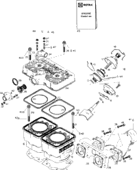 Cylinder And Exhaust Manifold