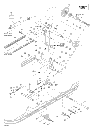 Rear Arm, Rear Suspension (136’’)