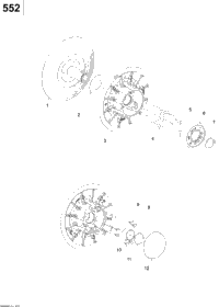 Driven Pulley 550F