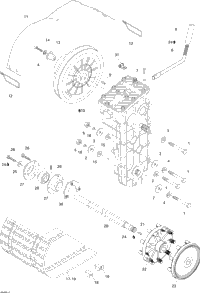 Drive Axle, Track And Belt Guard 600 Suv
