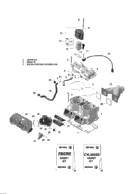 Cylinder And Cylinder Head - 800 E-Tec