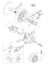 Drive Pulley (503)