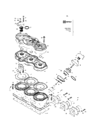 Cylinder, Exhaust Manifold (599)