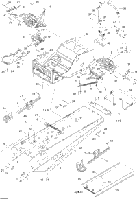Frame, 2 Passenger Seat