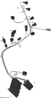 Engine Harness And Electronic Module 600Ho Sdi