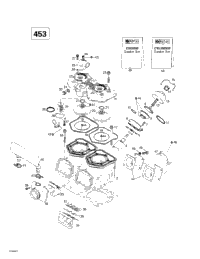 Cylinder, Exhaust Manifold (453)