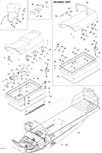 Cab, Console, Seat