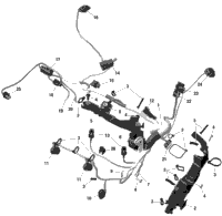 Rotax - Engine Harness - Turbo