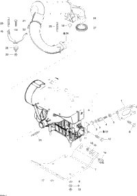 Engine Assembly And Support