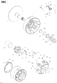 Drive Pulley 600