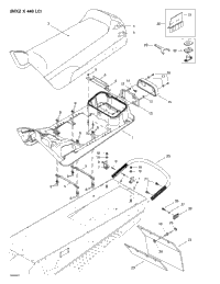 Seat And Accessories (Mx Z X 440 Lc)