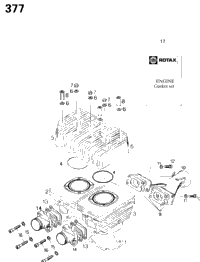 Cylinder And Exhaust Manifold 377