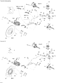 Hydraulic Brakes 600Ho