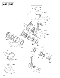 Crankshaft And Pistons (493)