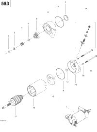 Electric Starter 593