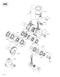 Crankshaft And Pistons (593)