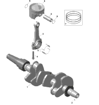 Rotax - Crankshaft And Pistons