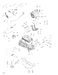 Engine Support And Muffler
