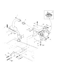 Engine Support And Muffler