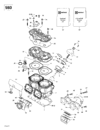 Cylinder, Exhaust Manifold