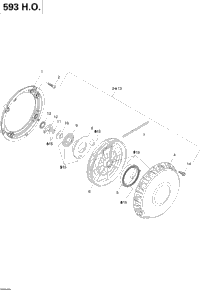 Rewind Starter (593 Ho)