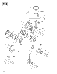 Crankshaft And Pistons (693)