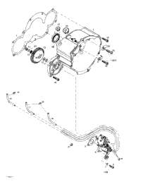 Ignition Housing Oil Pump