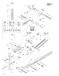 Front Arm, Rear Suspension (121’’)